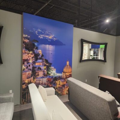 Adhesive Vinyl for Showroom Decoration Printing services Miami