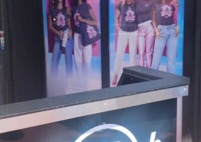 Outdoor Perforated Vinyl Print Big Miami