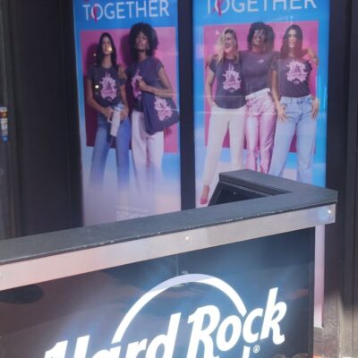 Outdoor Perforated Vinyl Print Big Miami