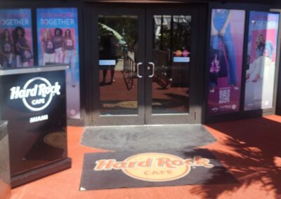 Outdoor Perforated Vinyl Print Big Miami