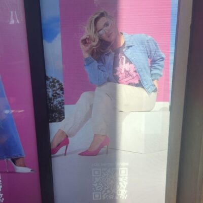 Outdoor Perforated Vinyl Print Big Miami
