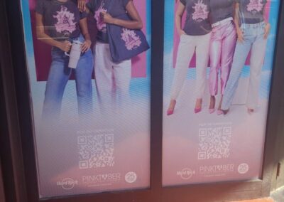 Outdoor Perforated Vinyl Print Big Miami