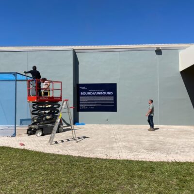 Outdoor Self-Adhesive Gloss Vinyl Print Big Miami