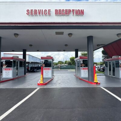 Branding & schedule sign adhesive vinyl printing Print Big Miami