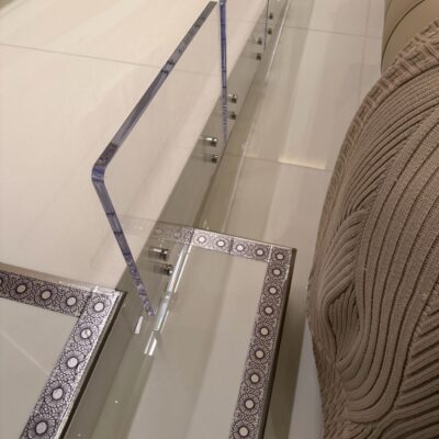 Printed design on adhesive vinyl floor graphic Print Big Miami