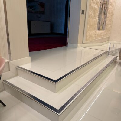 Printed design on adhesive vinyl floor graphic Print Big Miami